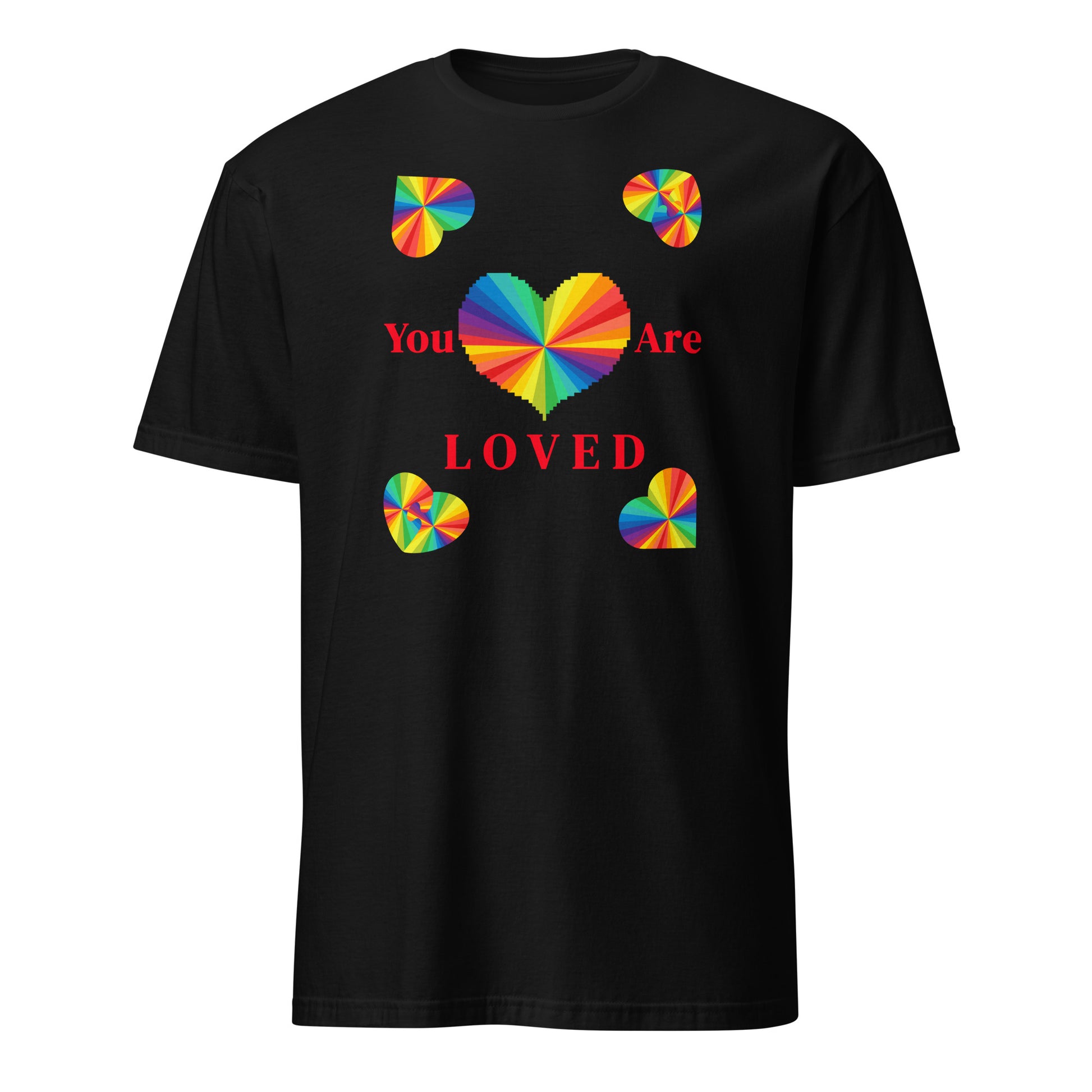 You Are Loved Equality LGBTQ+ Unisex Tee by EraofInk