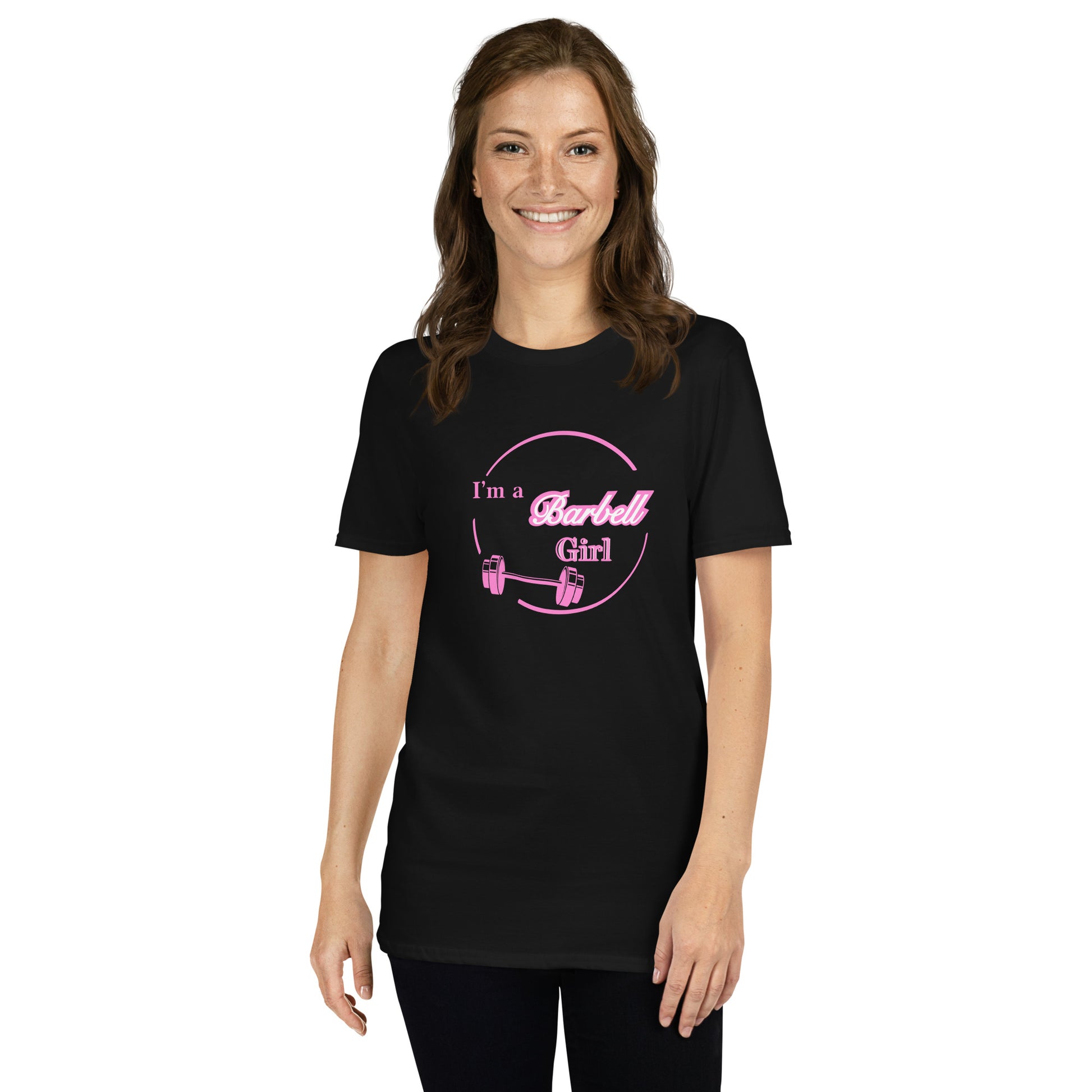 I'm A Barbell Girl Unisex Tee by EraofInk