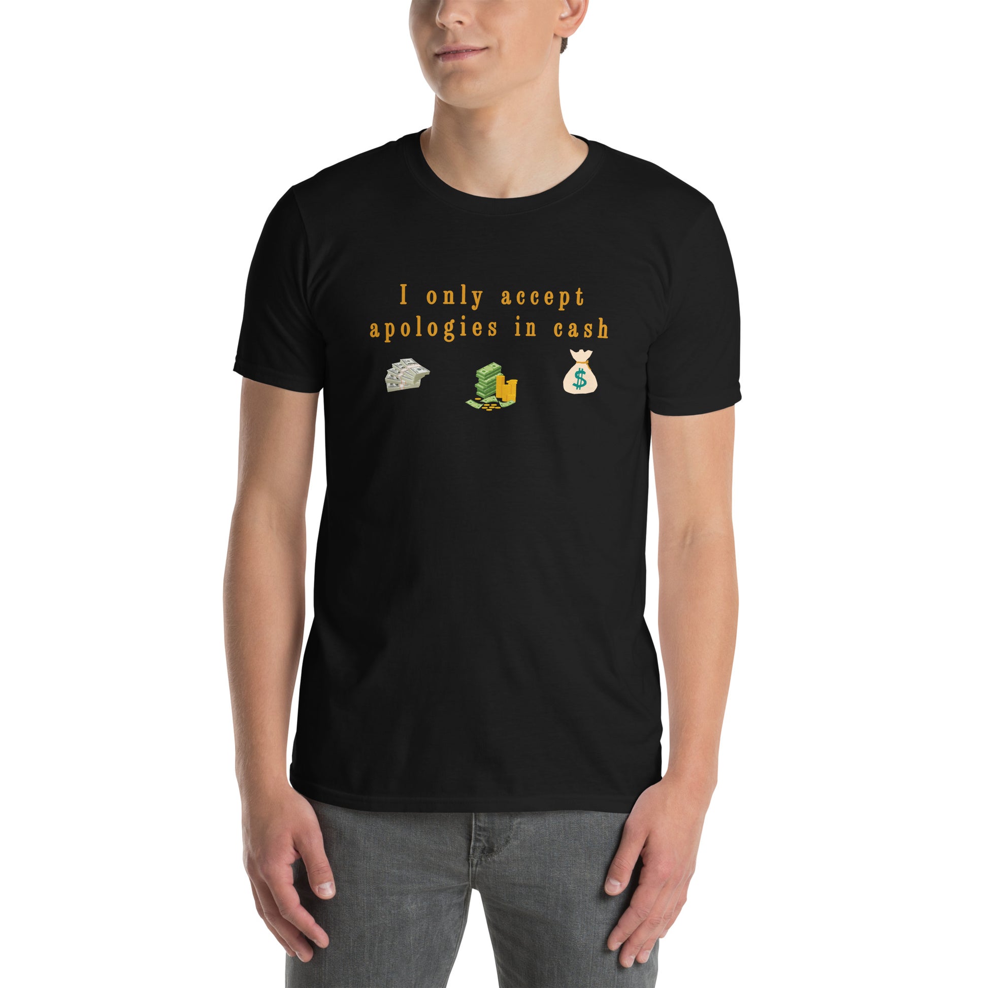 Tee for the Friend Always Begging for Money Unisex Tee by EraofInk
