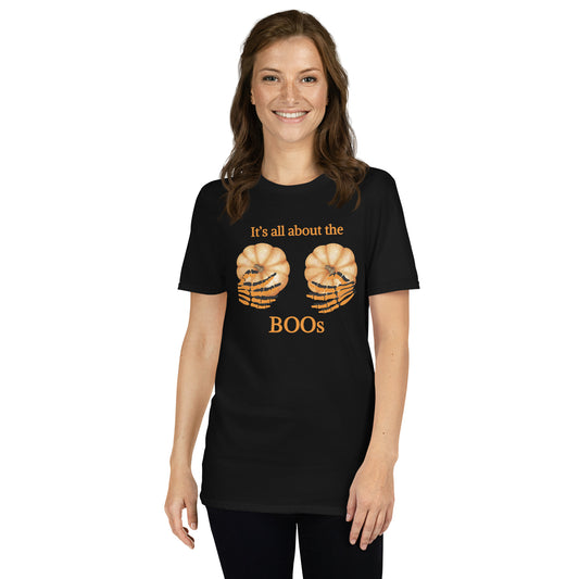 Flirty Halloween Tee It's All About the Boos Unisex Tee