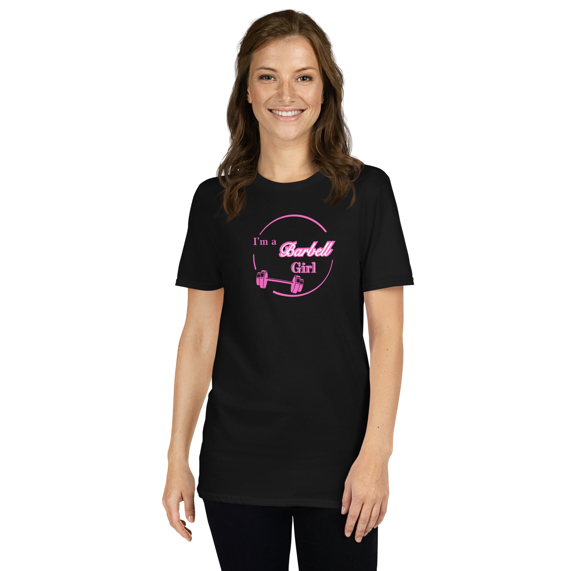 I'm a Barbell Girl Unisex Tee by EraofInk