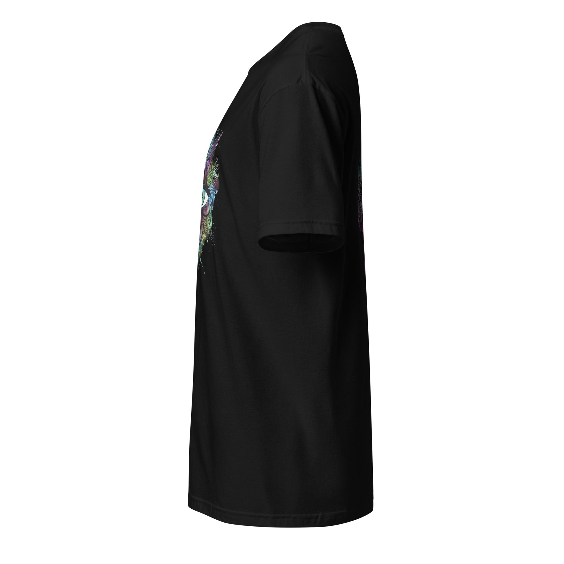 Third Eye Design With Semi Transparent Colors ** Design on Back** Unisex Tee by EraofInk