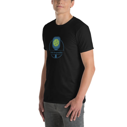 Dink Responsibly Pickleball Unisex Tee by EraofInk