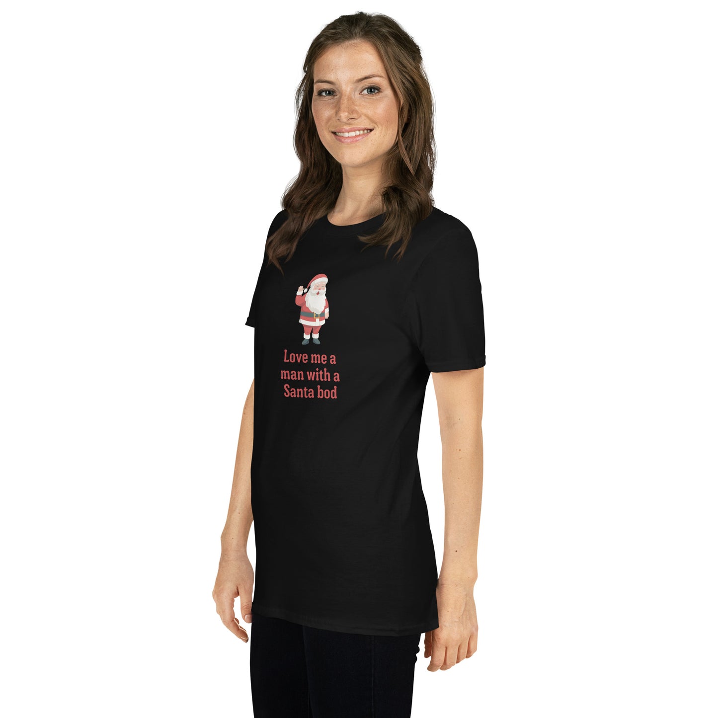 Love Me a Man with a Santa Bod Unisex Tee by EraofInk