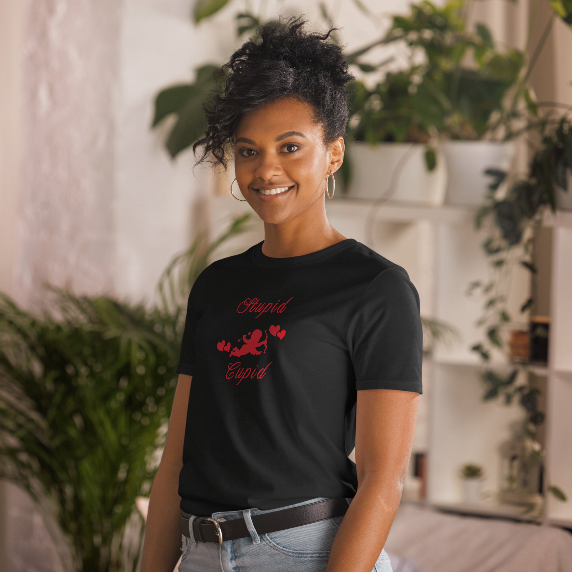 Stupid Cupid Unisex Tee by EraofInk