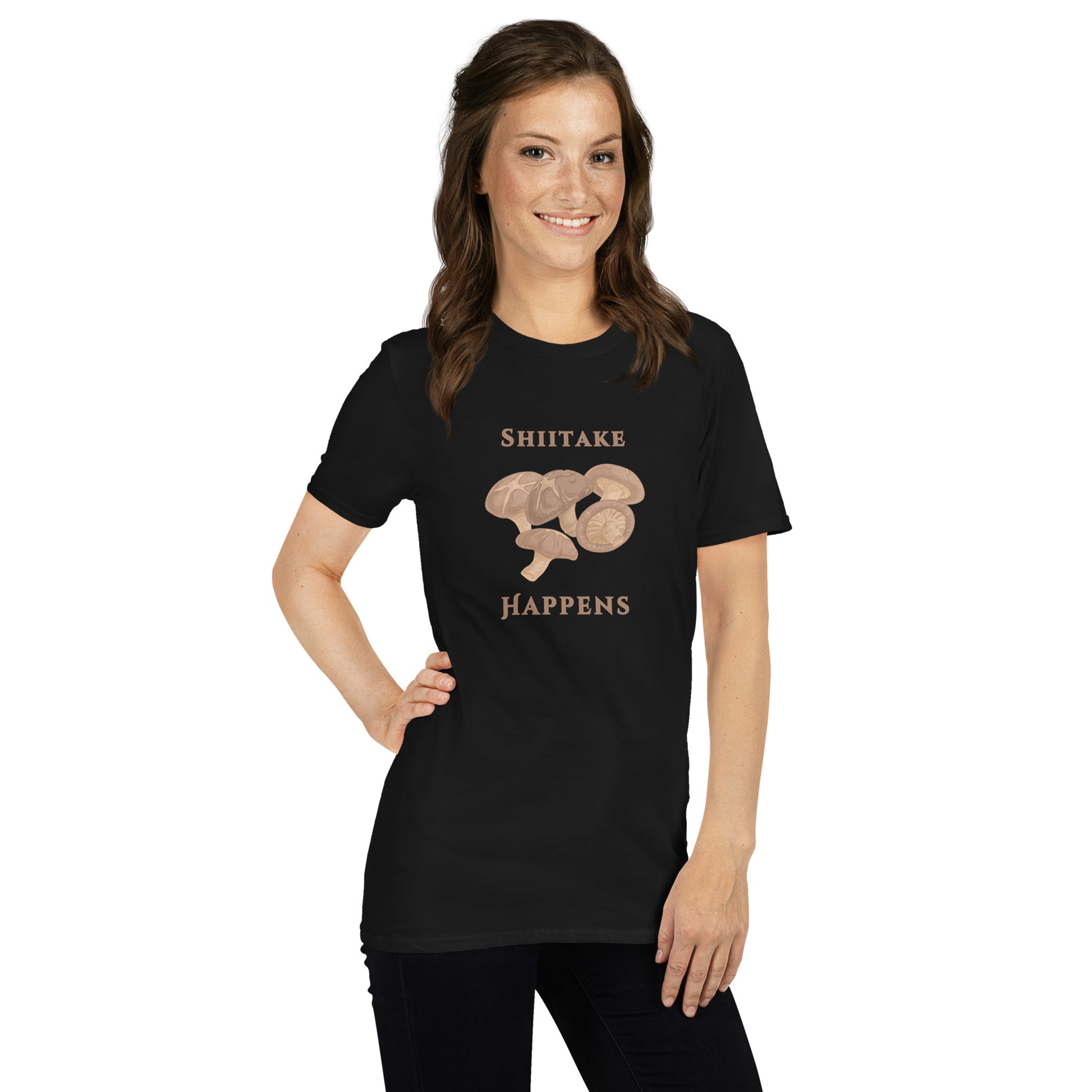 Shittake Happens Unisex Tee by EraofInk