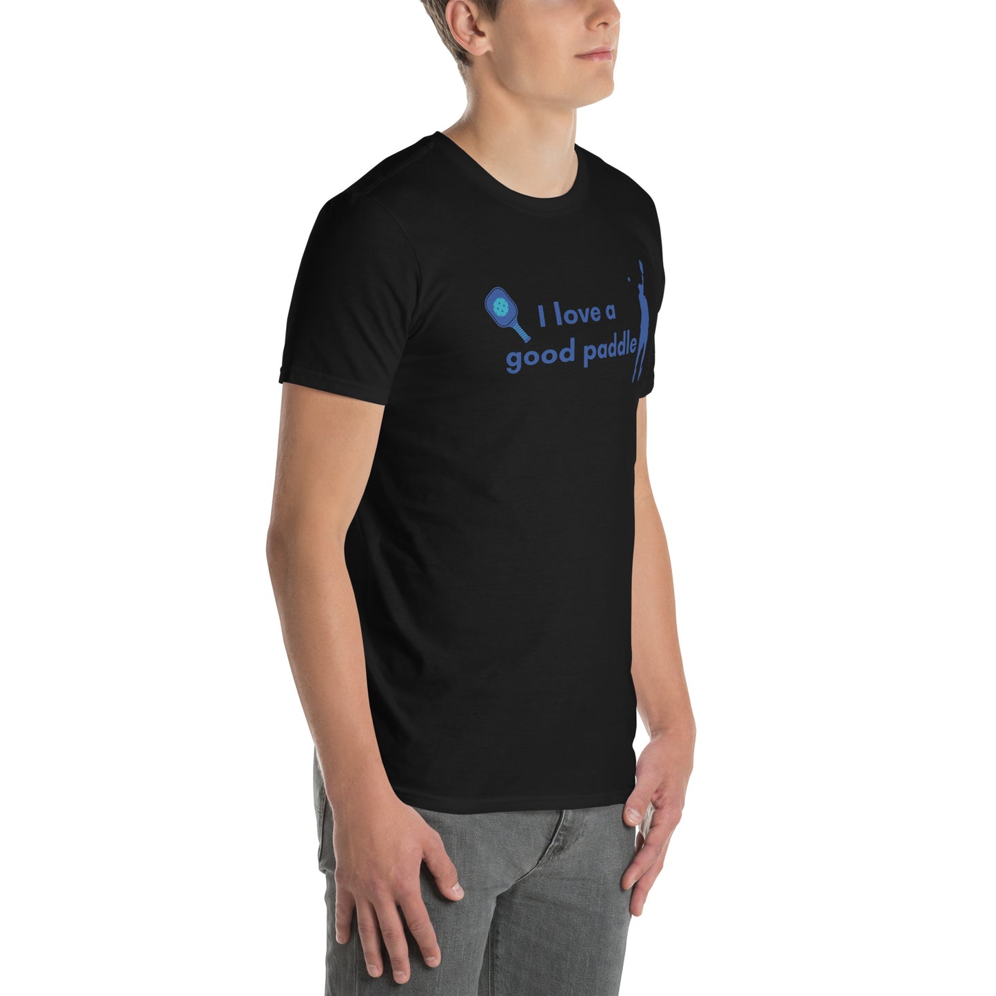 I Love a Good Paddle Pickleball Unisex Tee by EraofInk