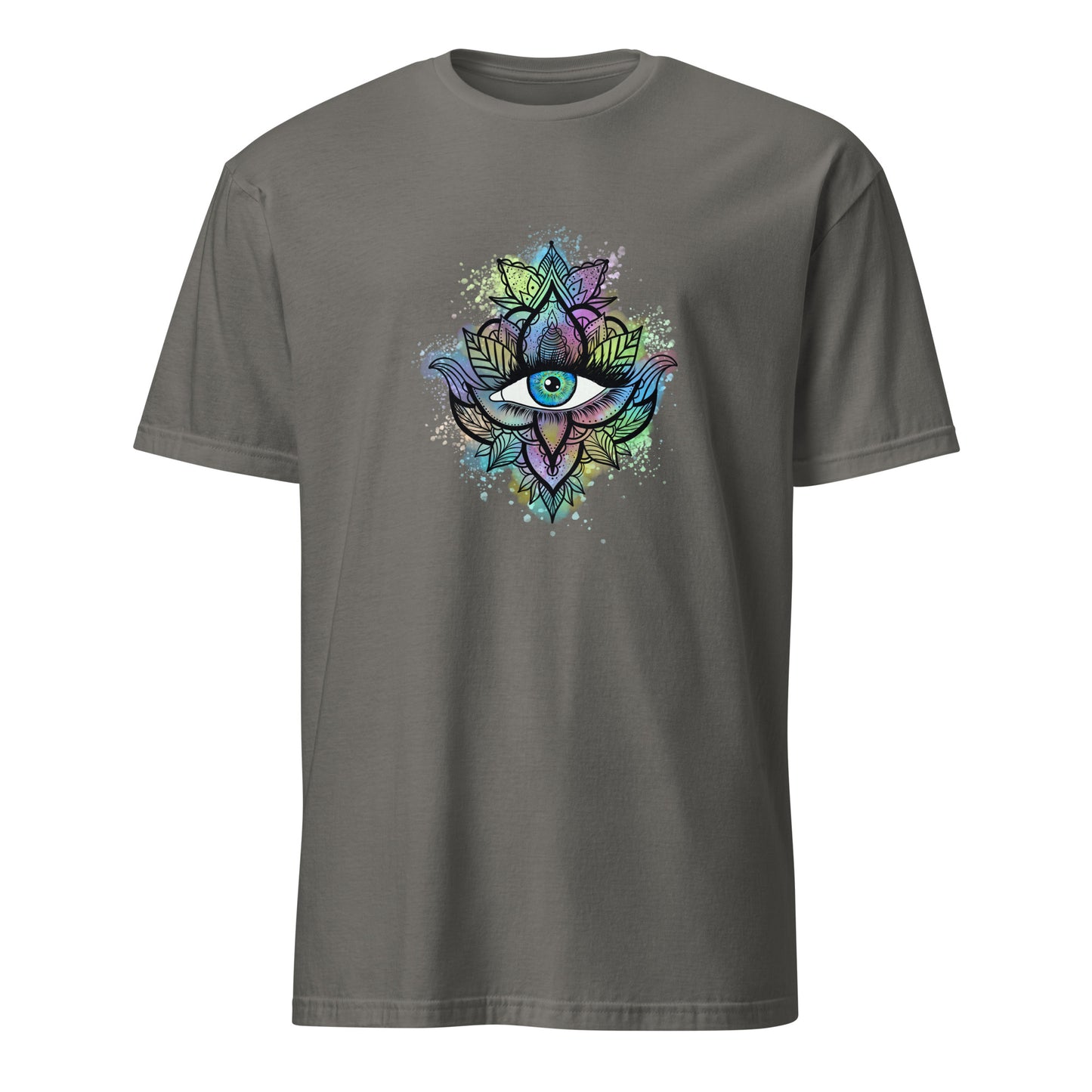 Third Eye Design With Semi Transparent Colors ** Design on Back** Unisex Tee by EraofInk