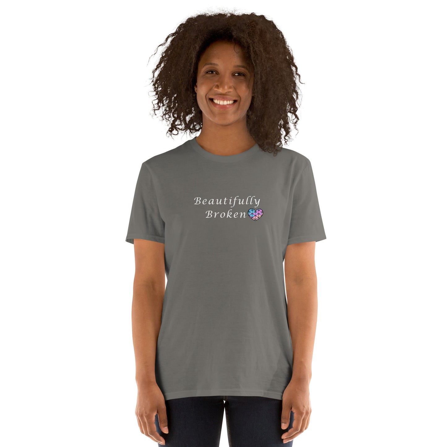 Beautifully Broken Unisex Tee by EraofInk