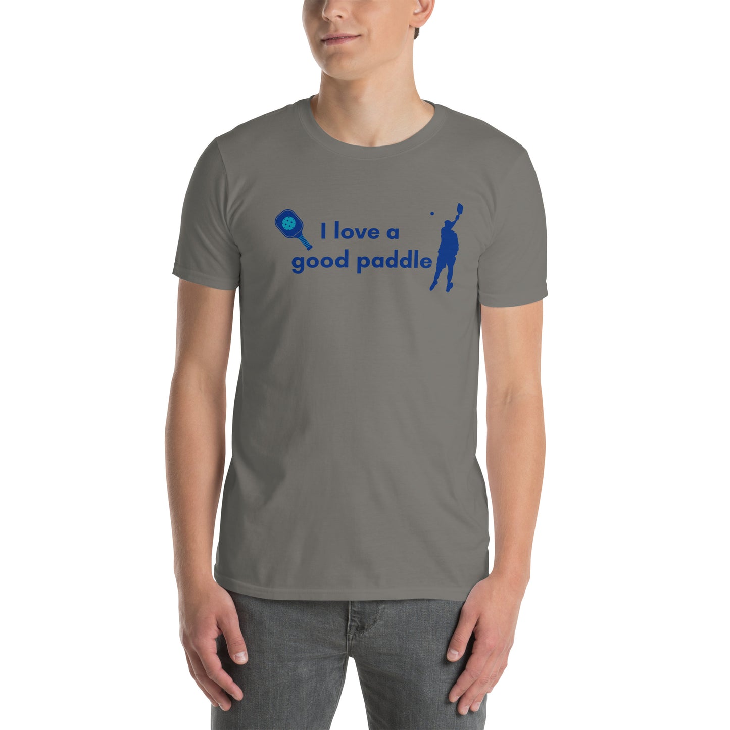 I Love a Good Paddle Pickleball Unisex Tee by EraofInk