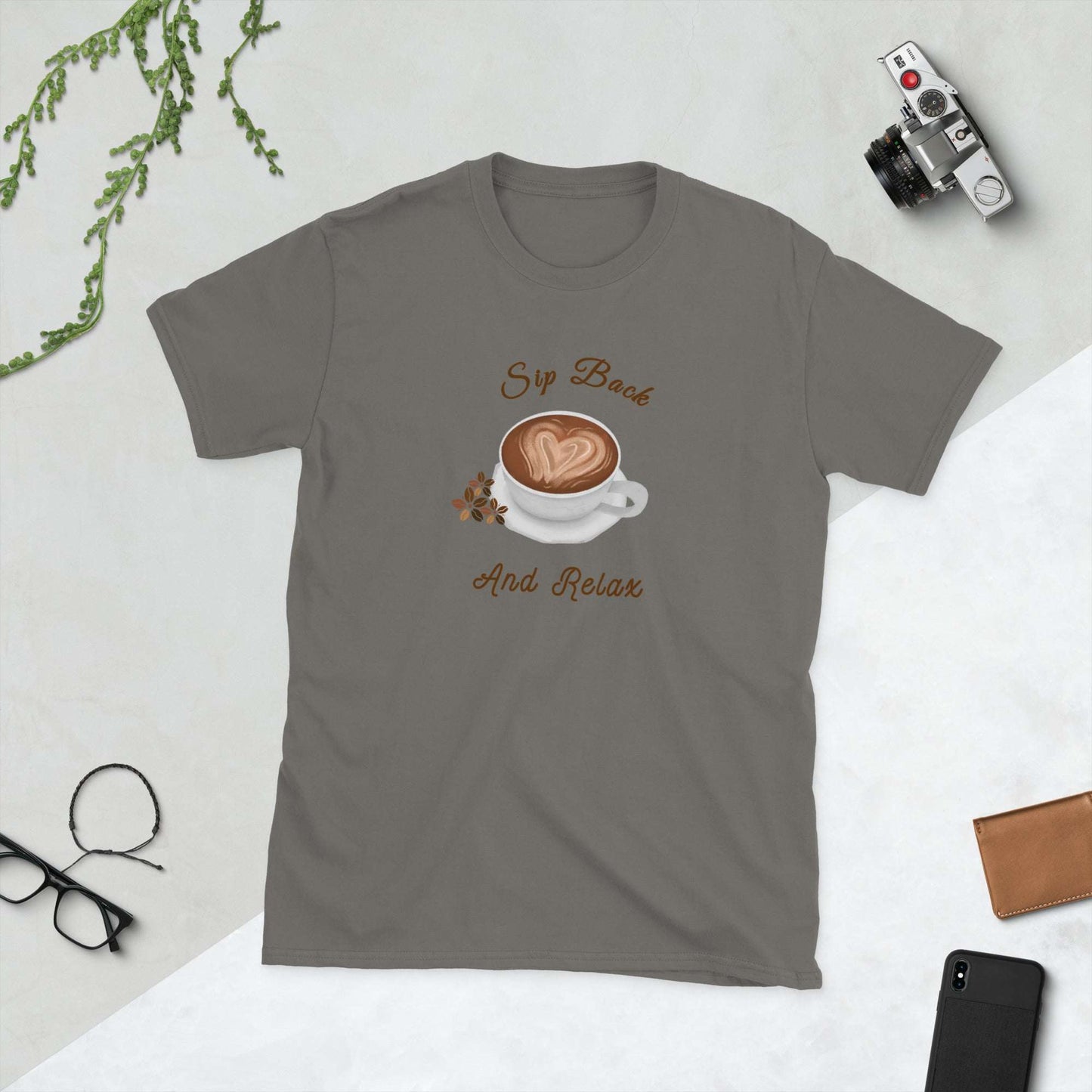Sip Back and Relax Unisex Tee by EraofInk