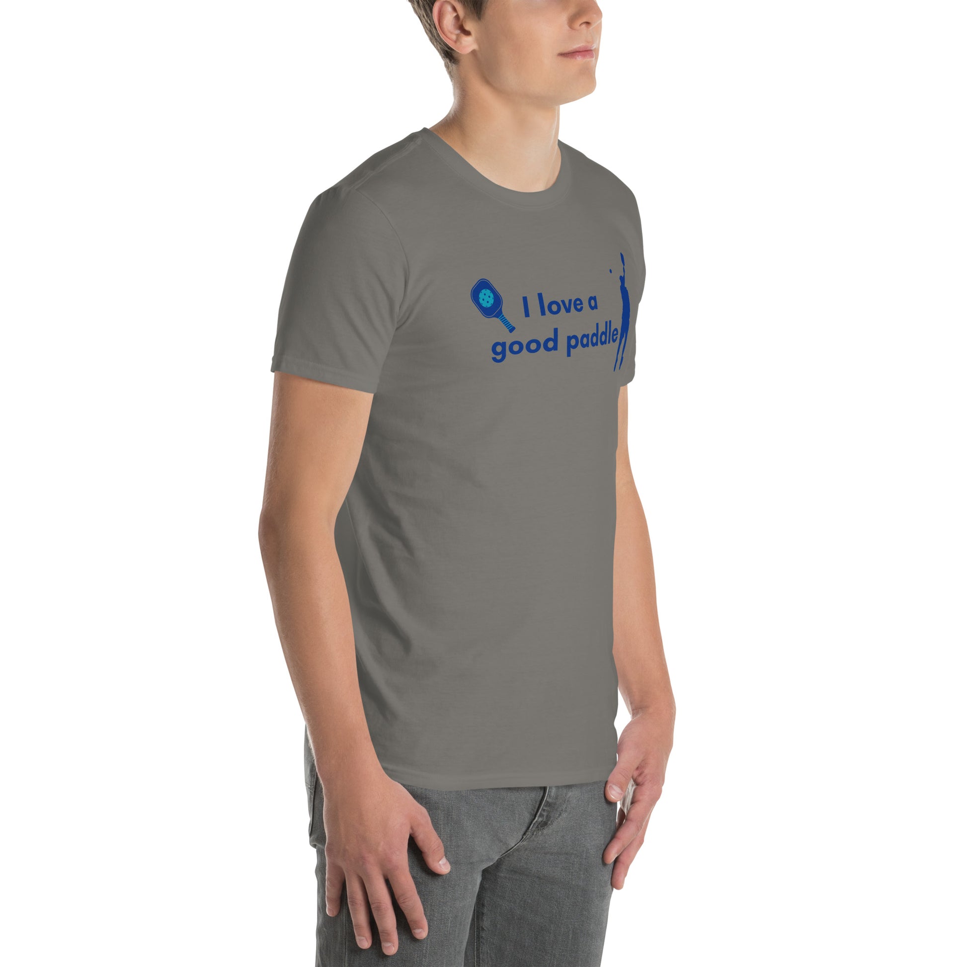 I Love a Good Paddle Pickleball Unisex Tee by EraofInk