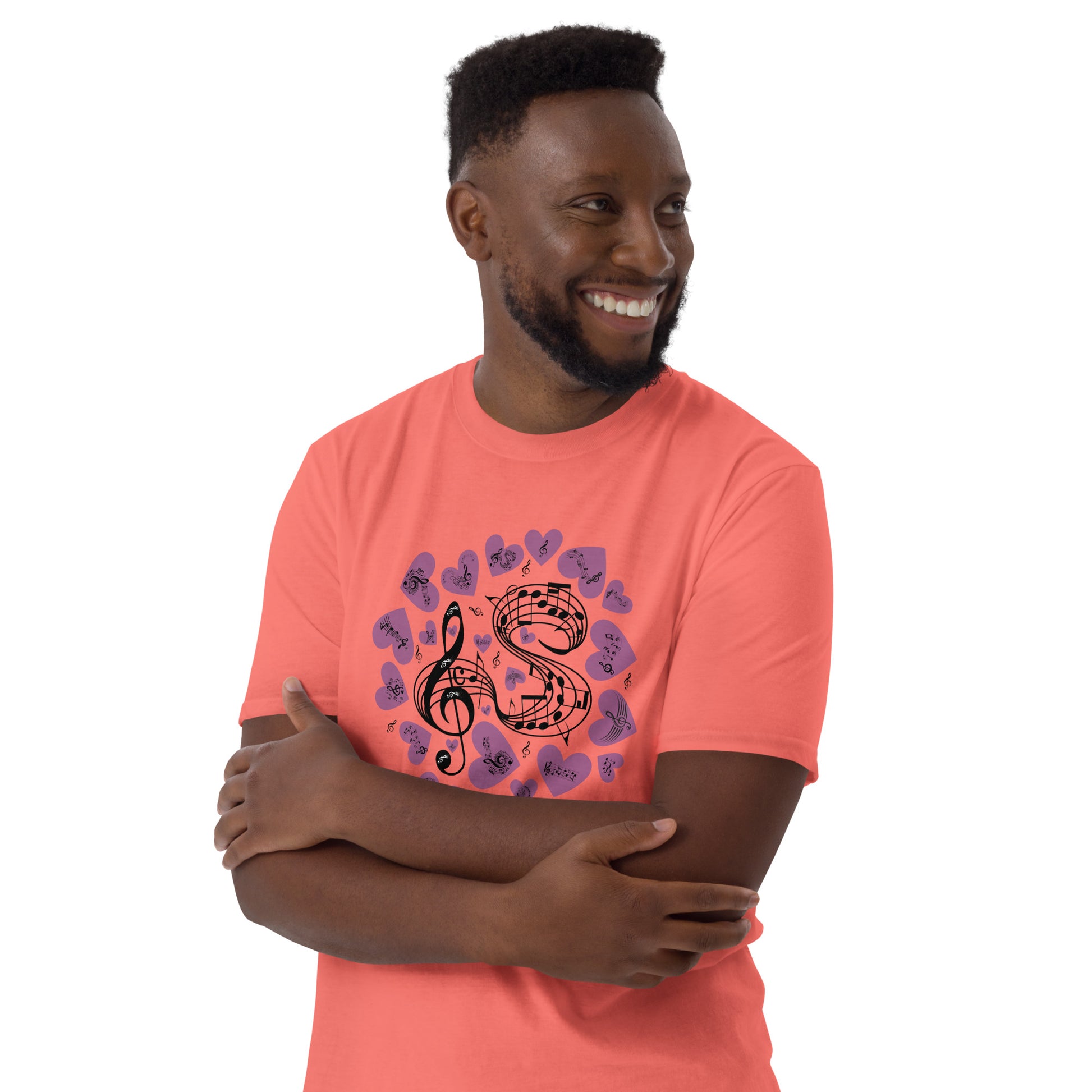 Music Is In My Heart Unisex Tee by EraofInk