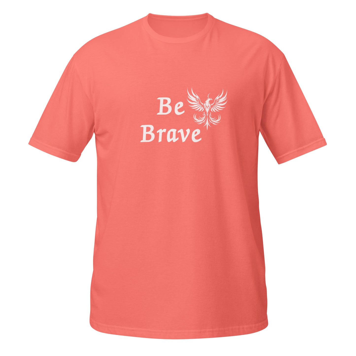 Phoenix Rising Bravery Be Brave Unisex Tee by RecreatingKrista