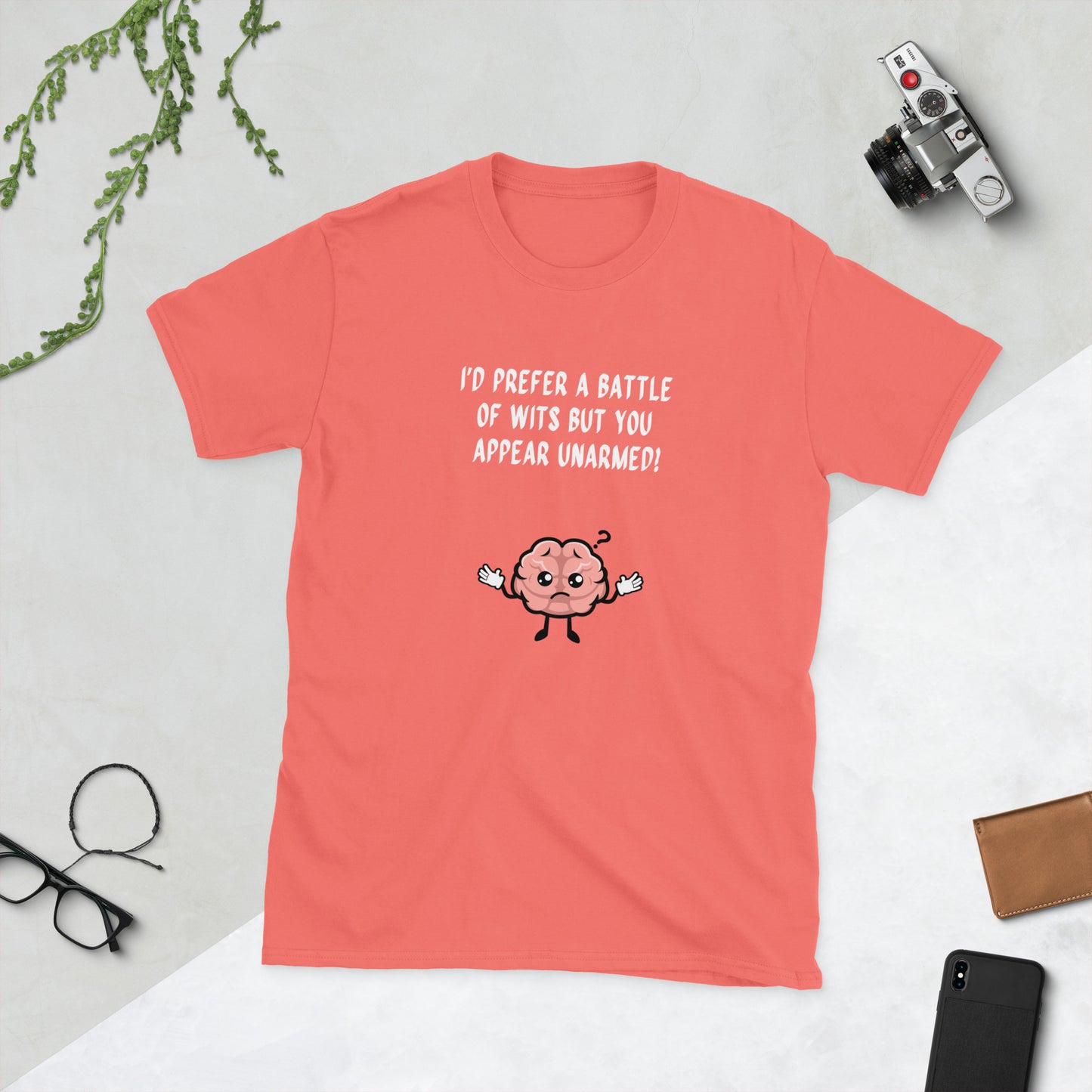 I'd Prefer a Battle of Wits But You Appear Unarmed Unisex Tee by EraofInk