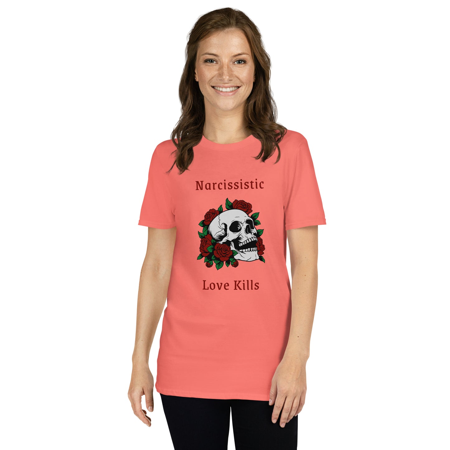 Narcissistic Abuse Awareness Graphic Tee Narcissistic Love Kills Unisex Tee by EraofInk