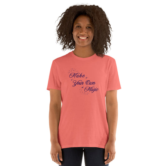 Believe in Magic Tee Make Your Own Magic Unisex Tee by EraofInk
