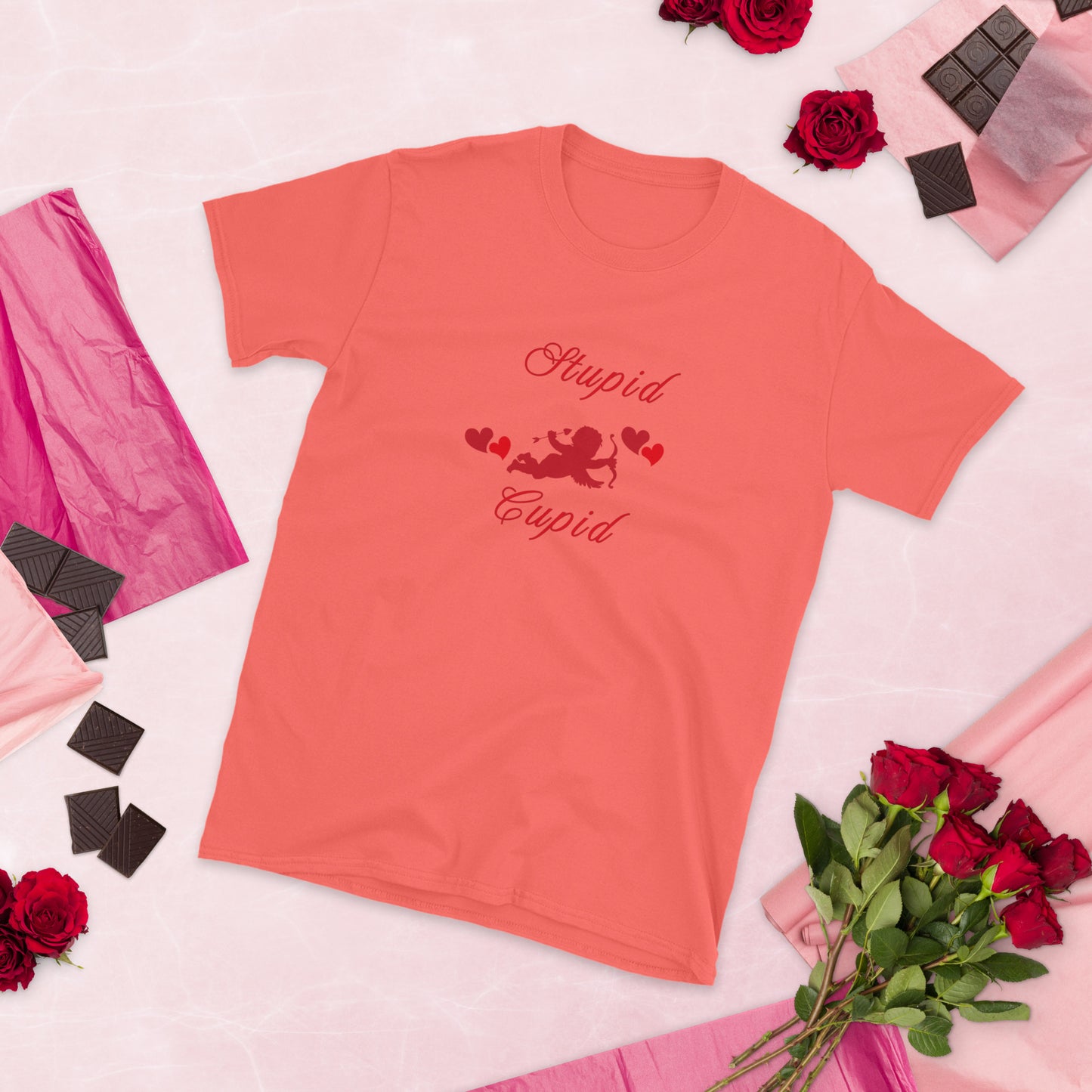 Stupid Cupid Unisex Tee by EraofInk