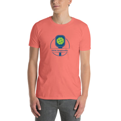 Dink Responsibly Pickleball Unisex Tee by EraofInk