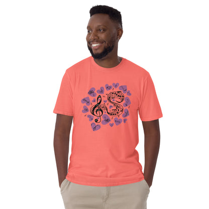 Music Is In My Heart Unisex Tee by EraofInk