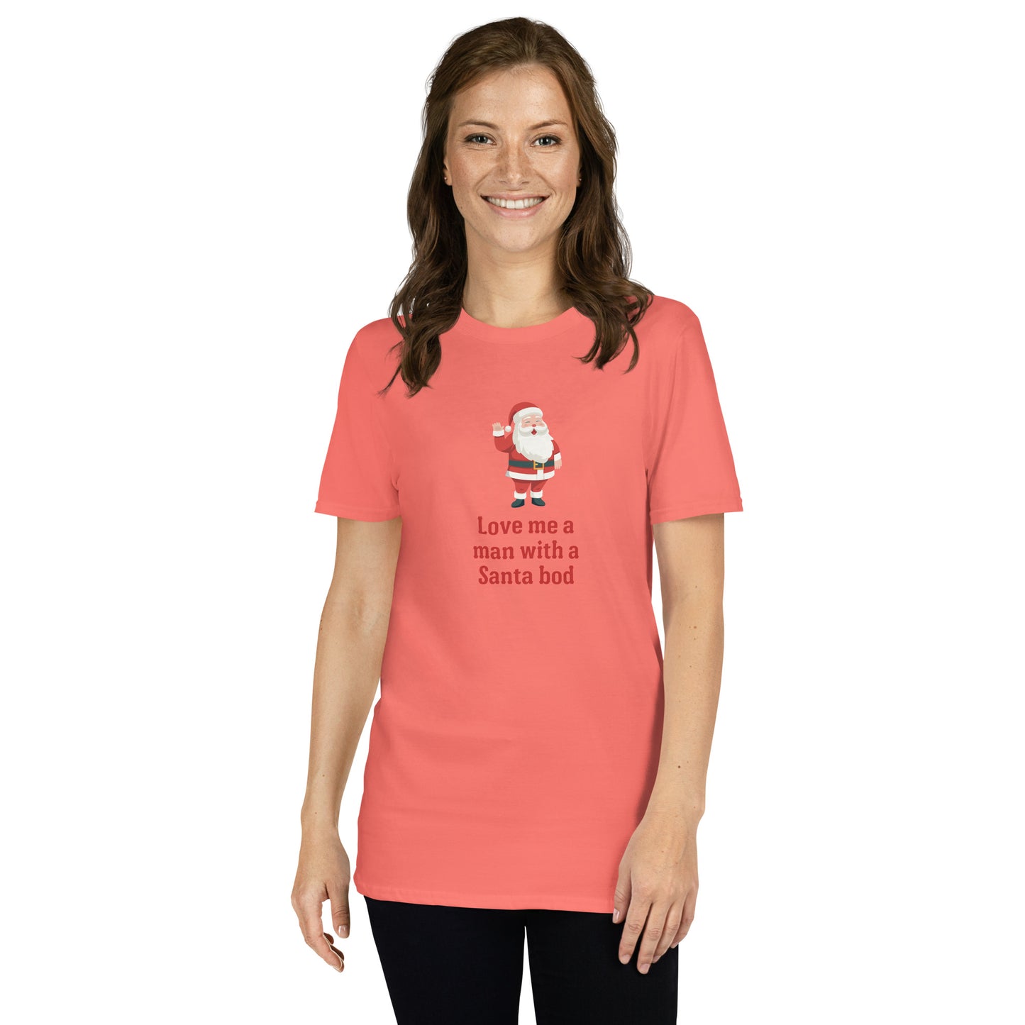 Love Me a Man with a Santa Bod Unisex Tee by EraofInk