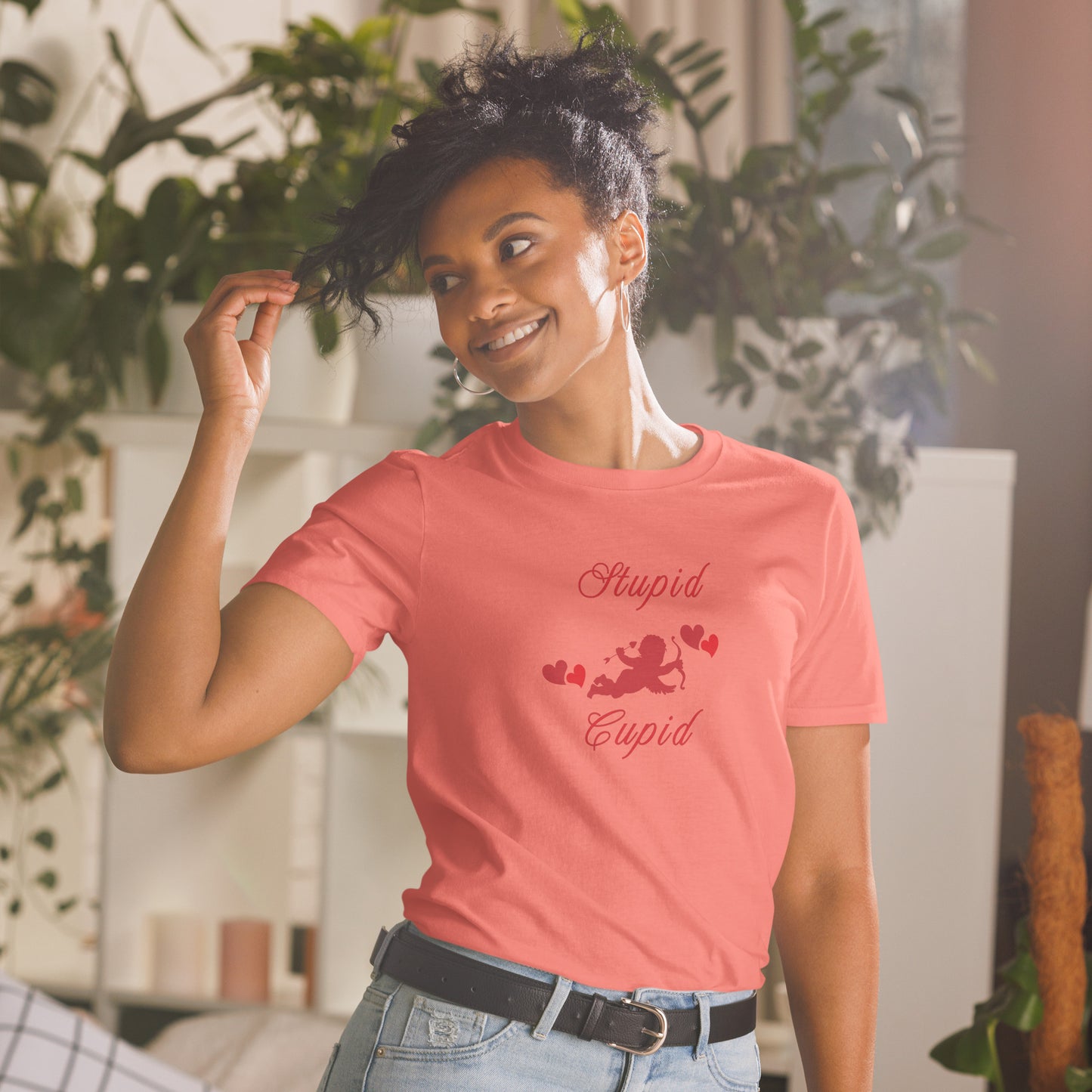 Stupid Cupid Unisex Tee by EraofInk