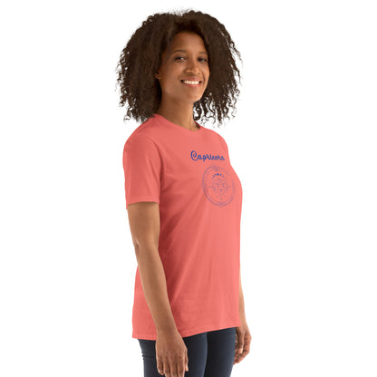 Capricorn Astrological Zodiac Metaphysical Unisex Tee by EraofInk