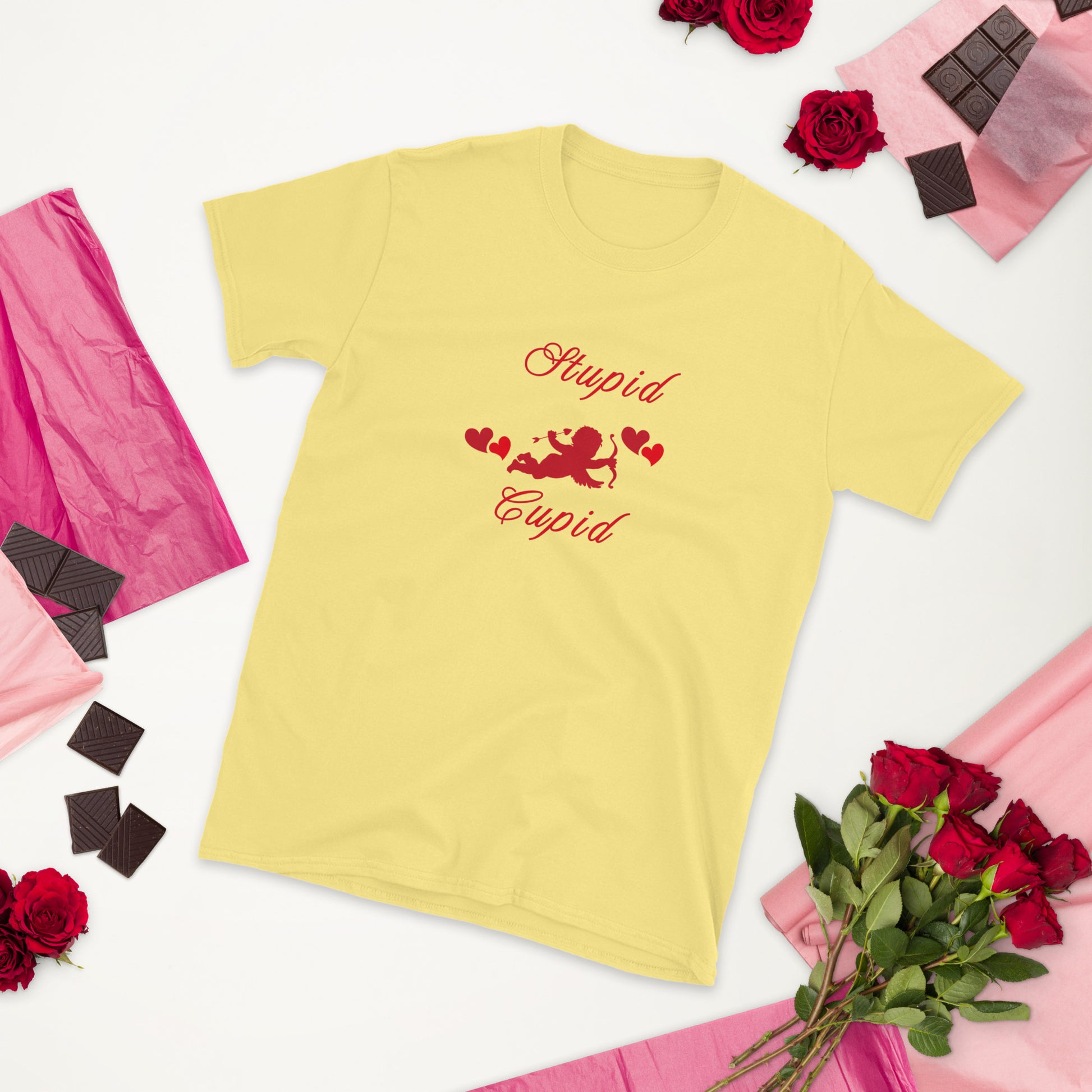 Stupid Cupid Unisex Tee by EraofInk