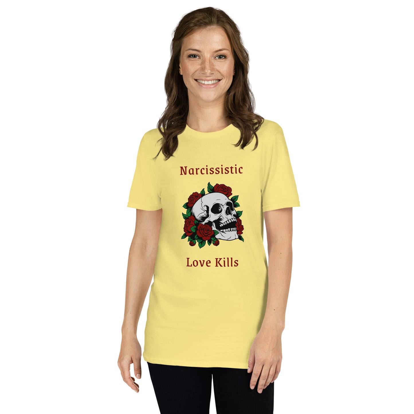 Narcissistic Abuse Awareness Graphic Tee Narcissistic Love Kills Unisex Tee by EraofInk