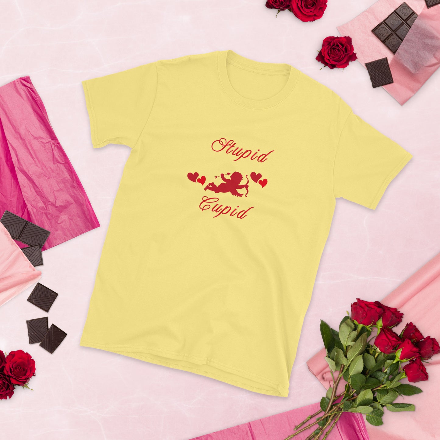 Stupid Cupid Unisex Tee by EraofInk