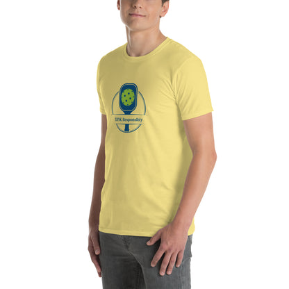 Dink Responsibly Pickleball Unisex Tee by EraofInk