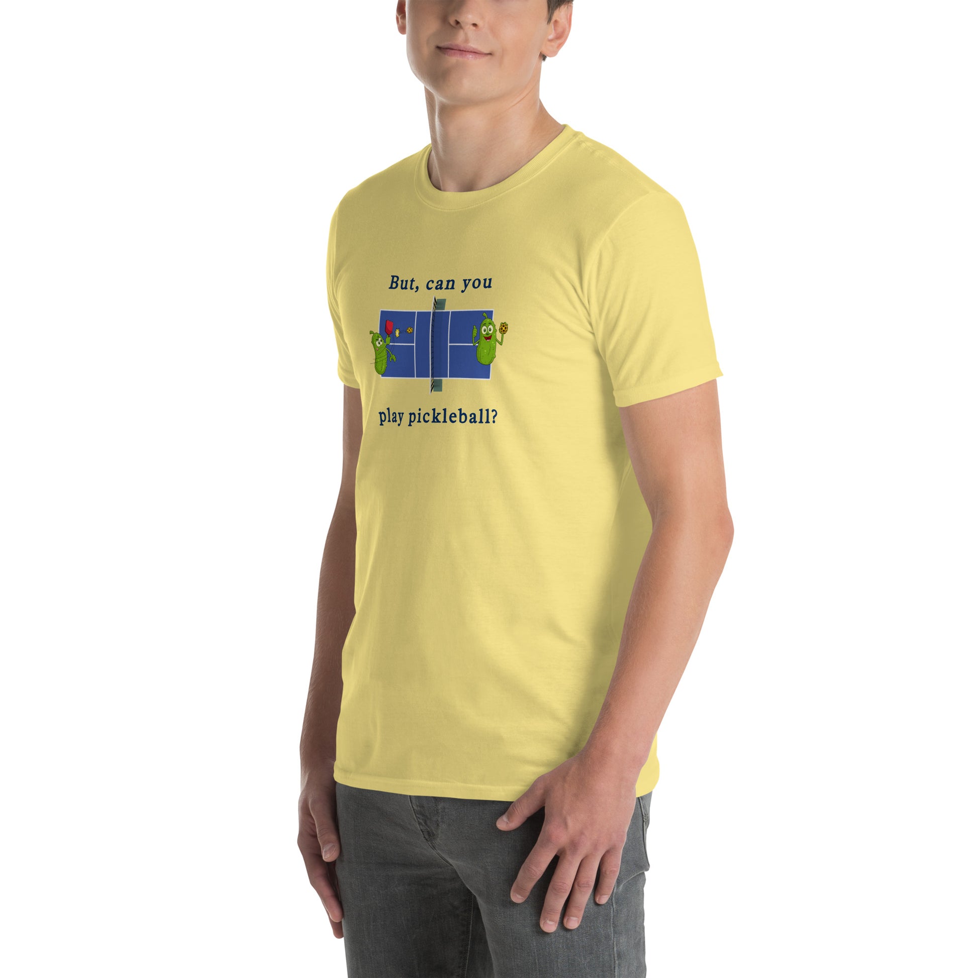 But Can You Play Pickleball ? Pickleball Unisex Tee by EraofInk