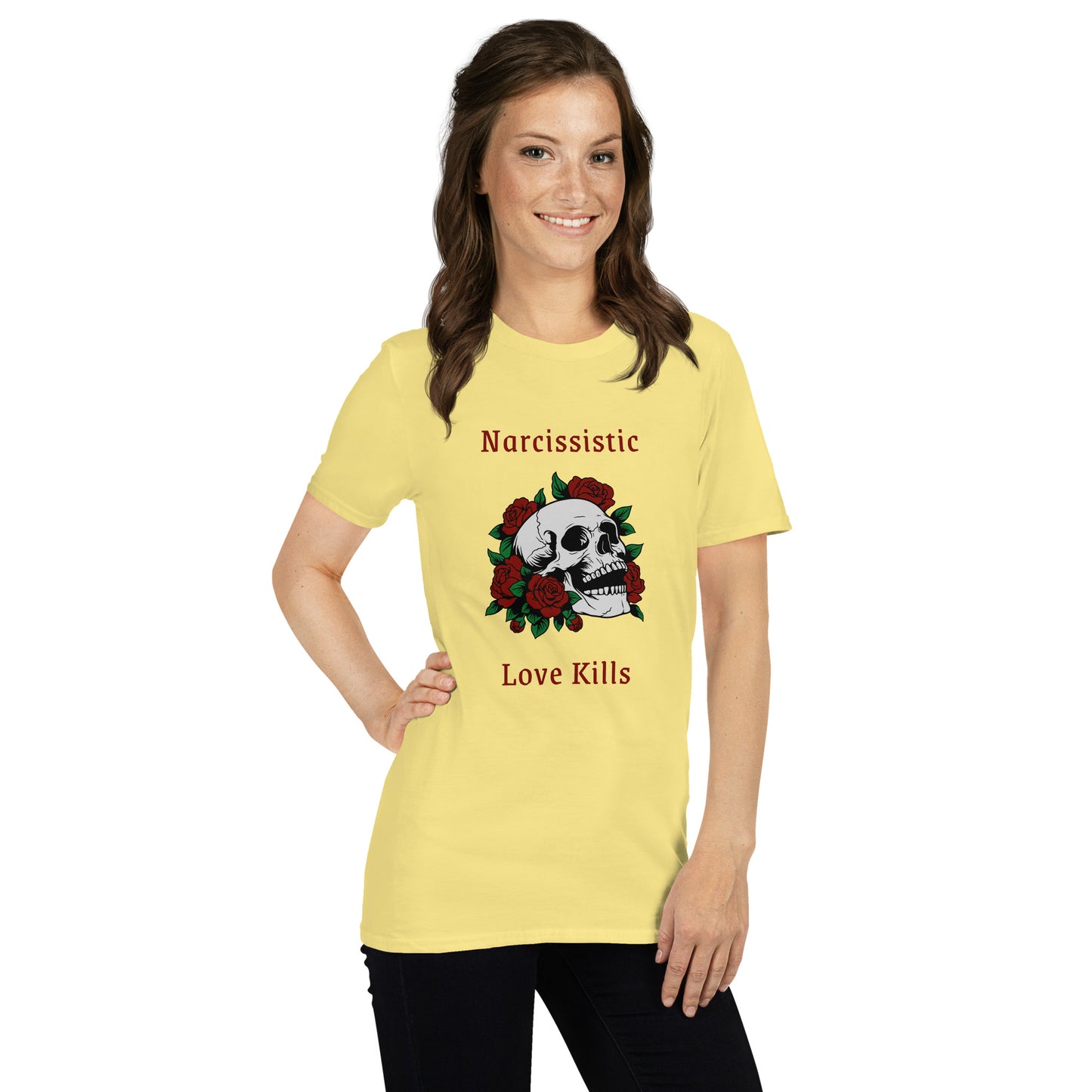 Narcissistic Abuse Awareness Graphic Tee Narcissistic Love Kills Unisex Tee by EraofInk