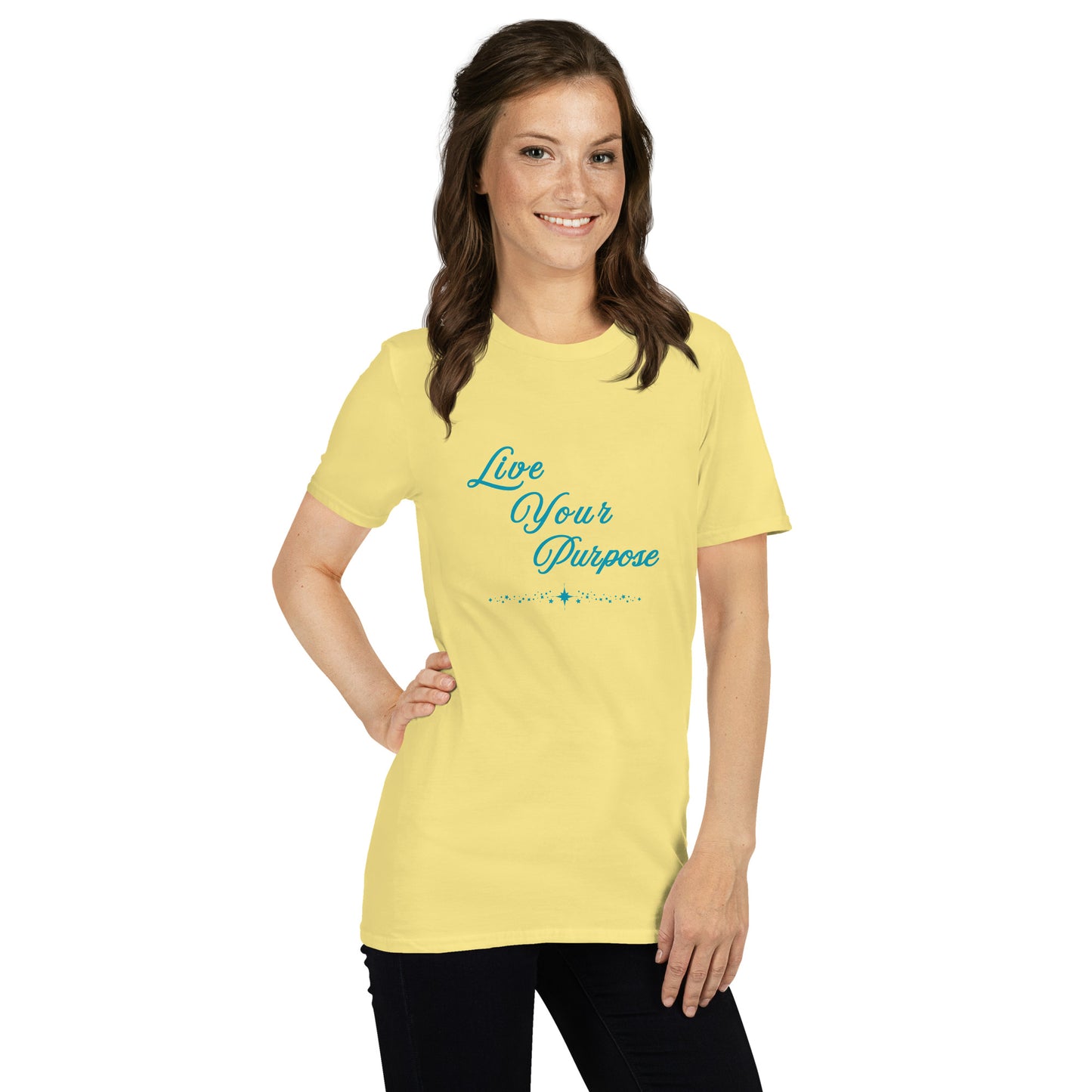 Live Your Purpose Unisex Tee by EraofInk