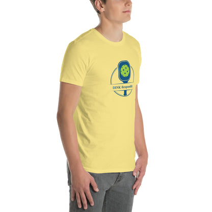 Dink Responsibly Pickleball Unisex Tee by EraofInk
