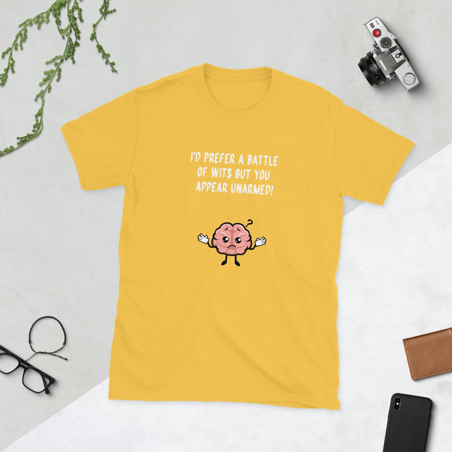 I'd Prefer a Battle of Wits But You Appear Unarmed Unisex Tee by EraofInk