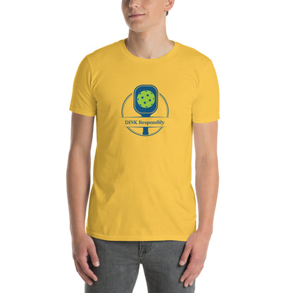 Dink Responsibly Pickleball Unisex Tee by EraofInk