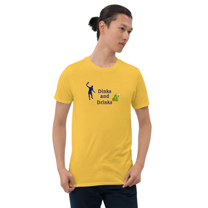 Dinks and Drinks Unisex Tee by EraofInk