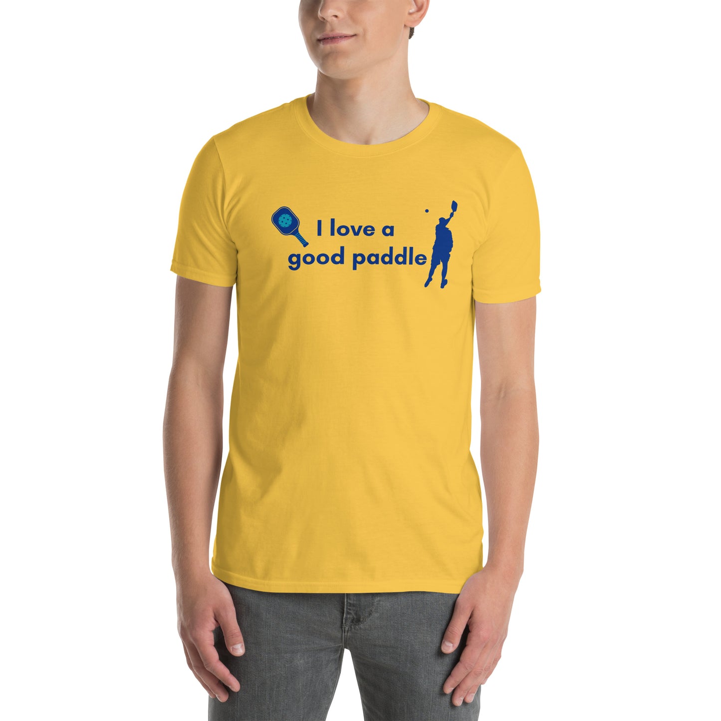 I Love a Good Paddle Pickleball Unisex Tee by EraofInk