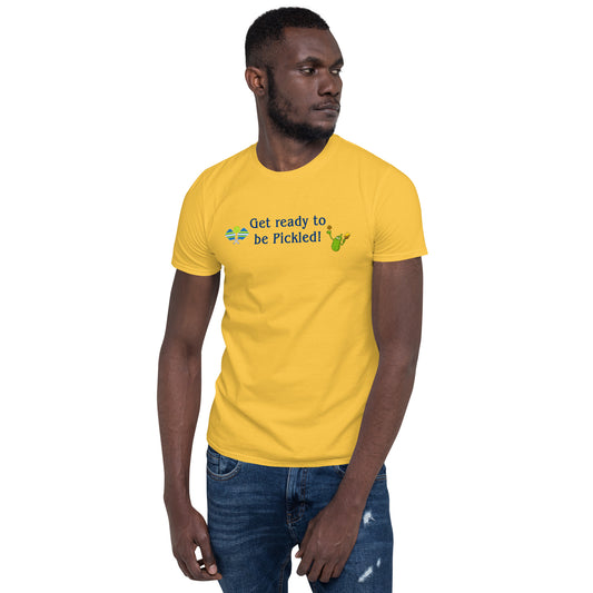 Get Ready to be Pickled ! Pickleball Unisex Tee by EraofInk
