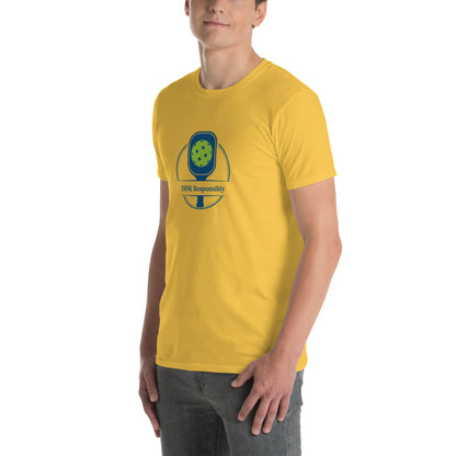 Dink Responsibly Pickleball Unisex Tee by EraofInk