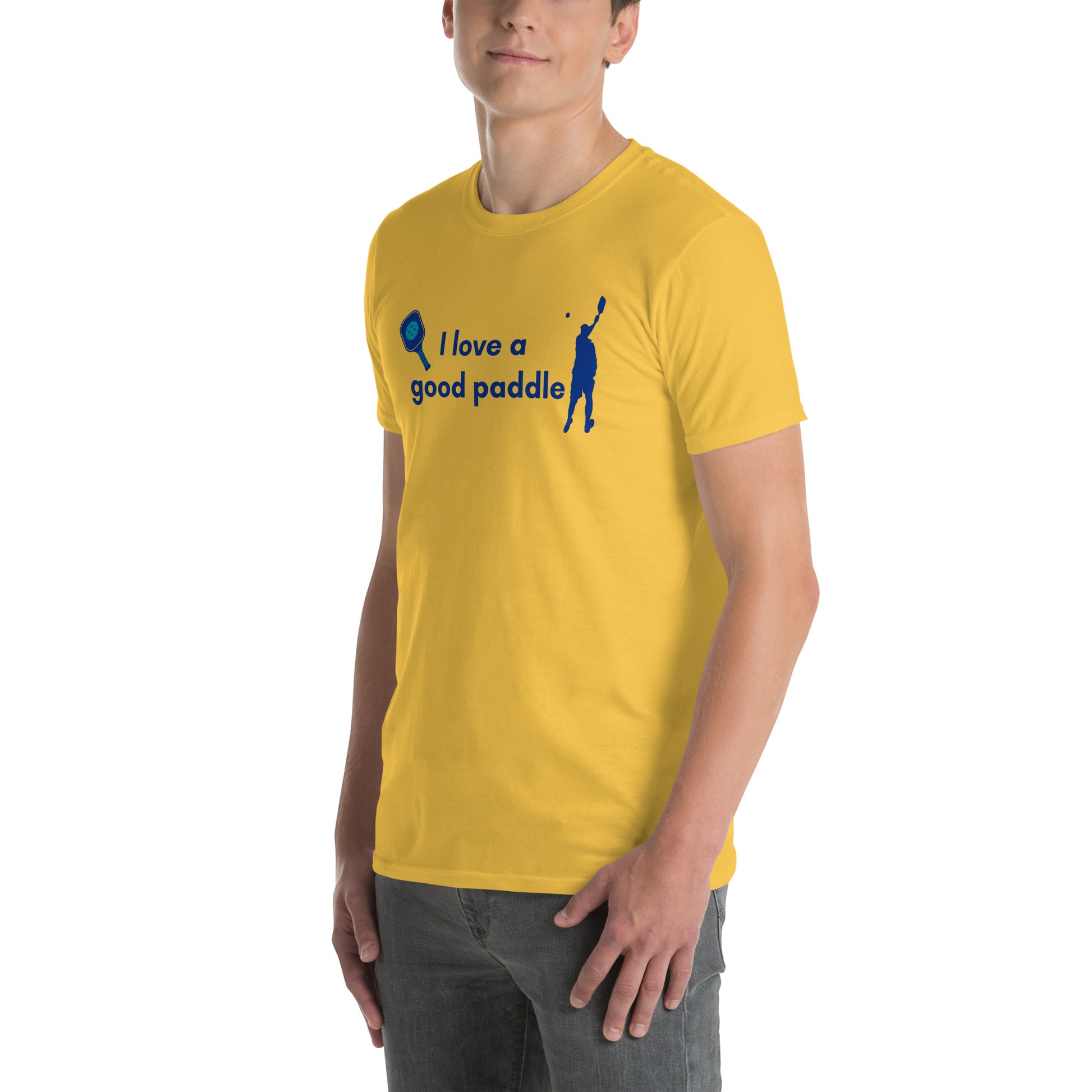 I Love a Good Paddle Pickleball Unisex Tee by EraofInk