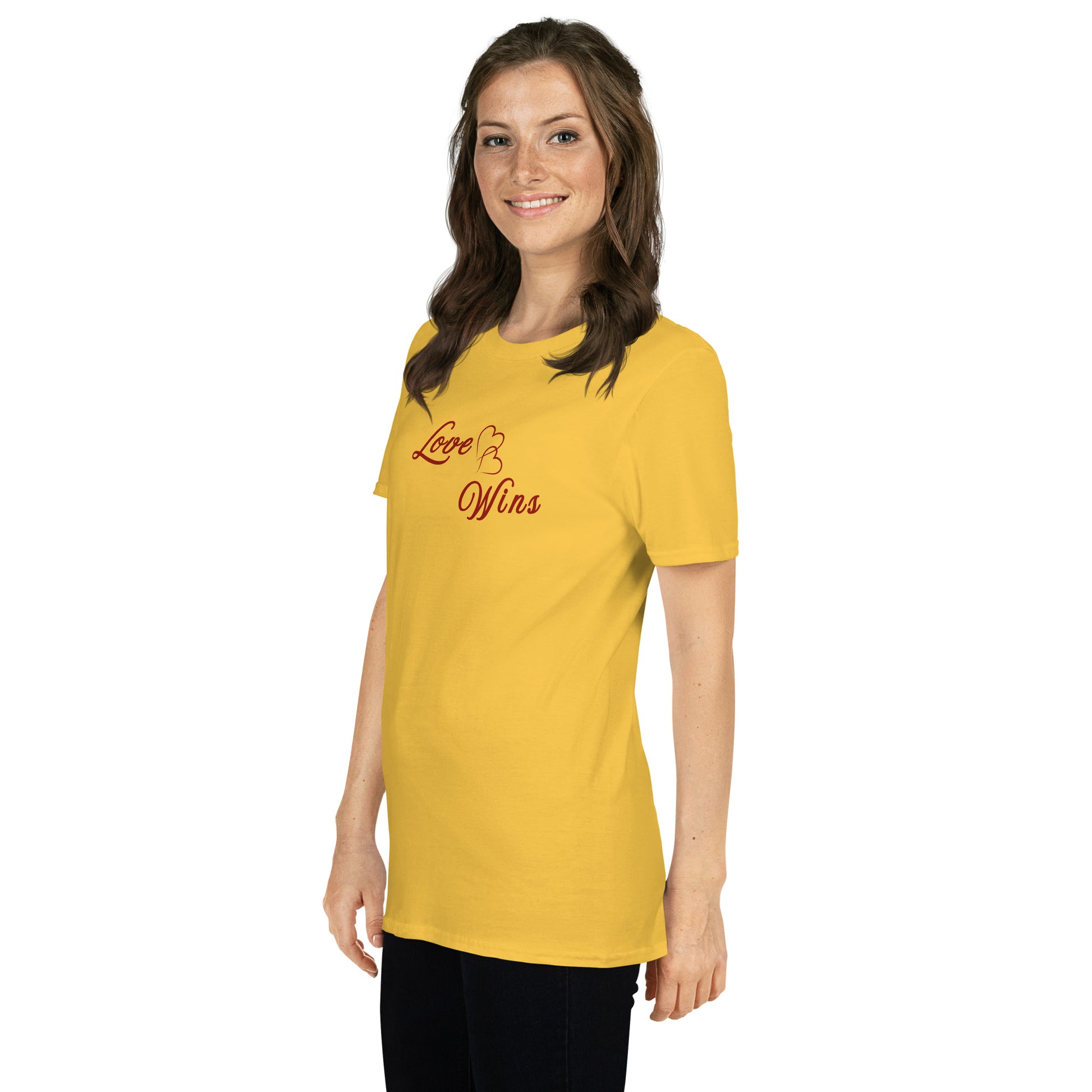 Love Wins Unisex Tee by EraofInk