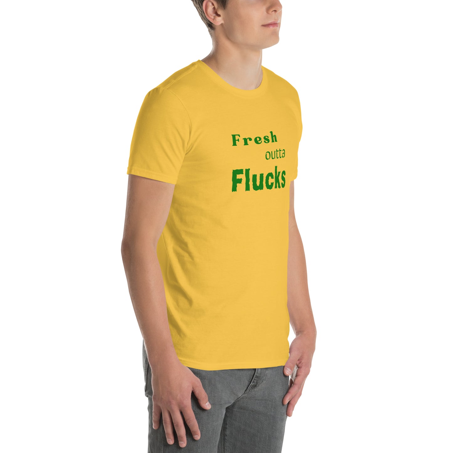 Fresh Outta Flucks Unisex Tee by EraofInk