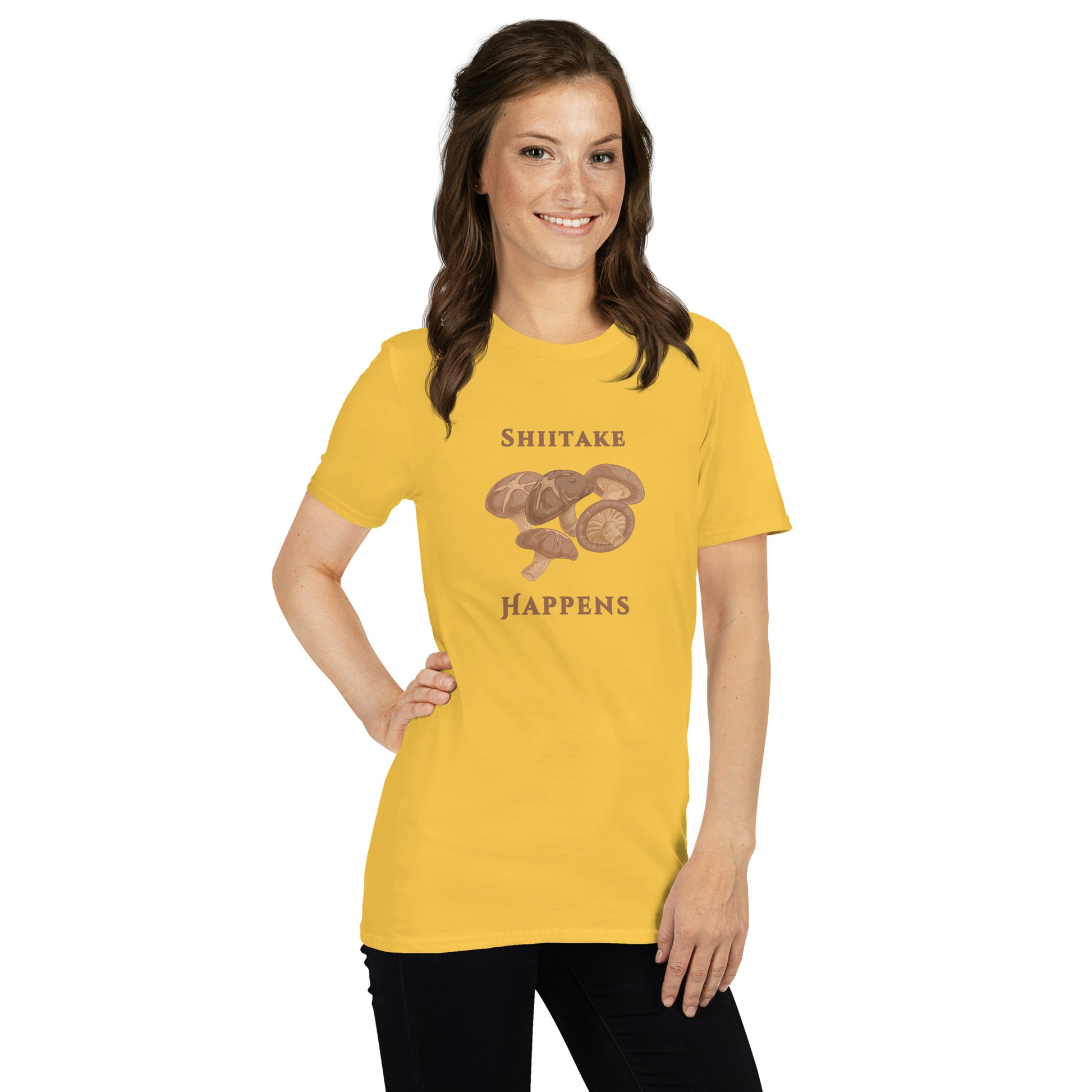 Shittake Happens Unisex Tee by EraofInk