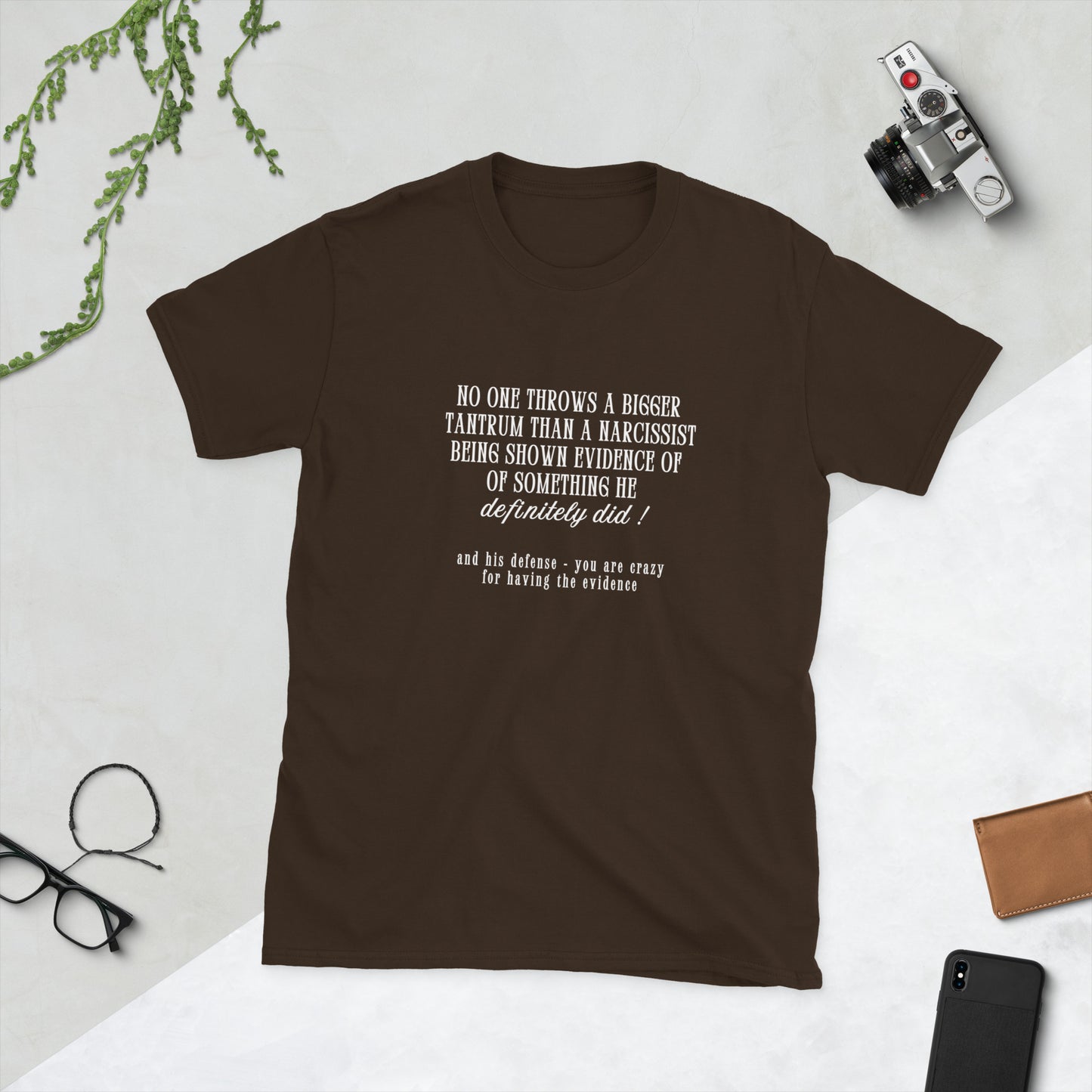 No One Throws a Bigger Tantrum than a Narcissist ... Unisex Tee by EraofInk
