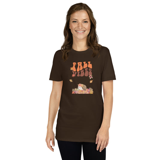 Fall Vibes Unisex Tee by EraofInk
