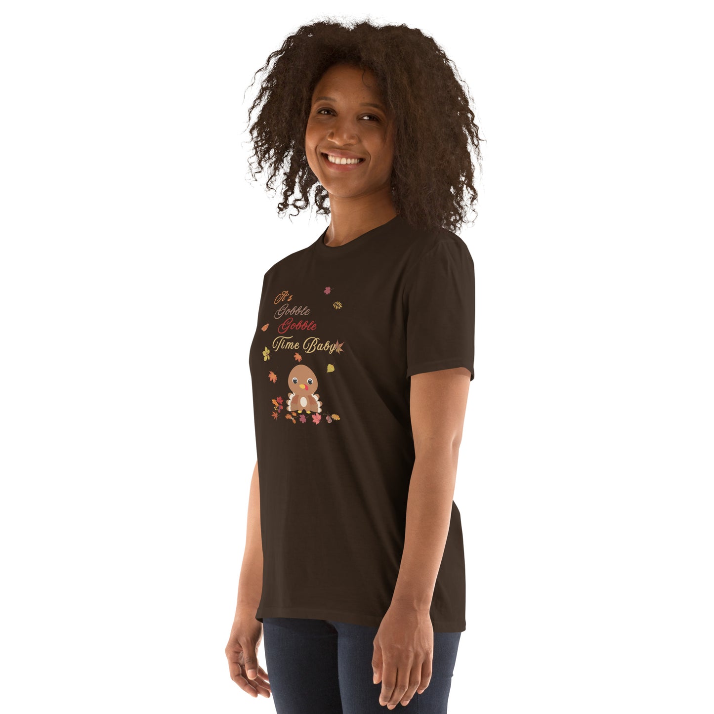 Thanksgiving Tee It's Gobble Gobble Time Baby by EraofInk