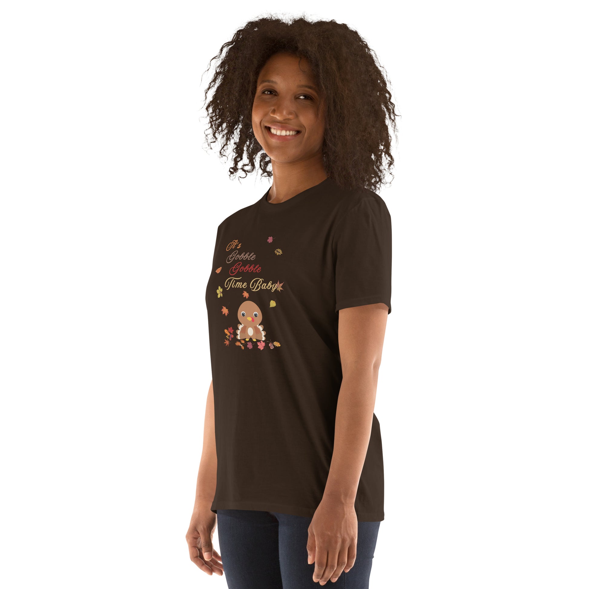 Thanksgiving Tee It's Gobble Gobble Time Baby by EraofInk