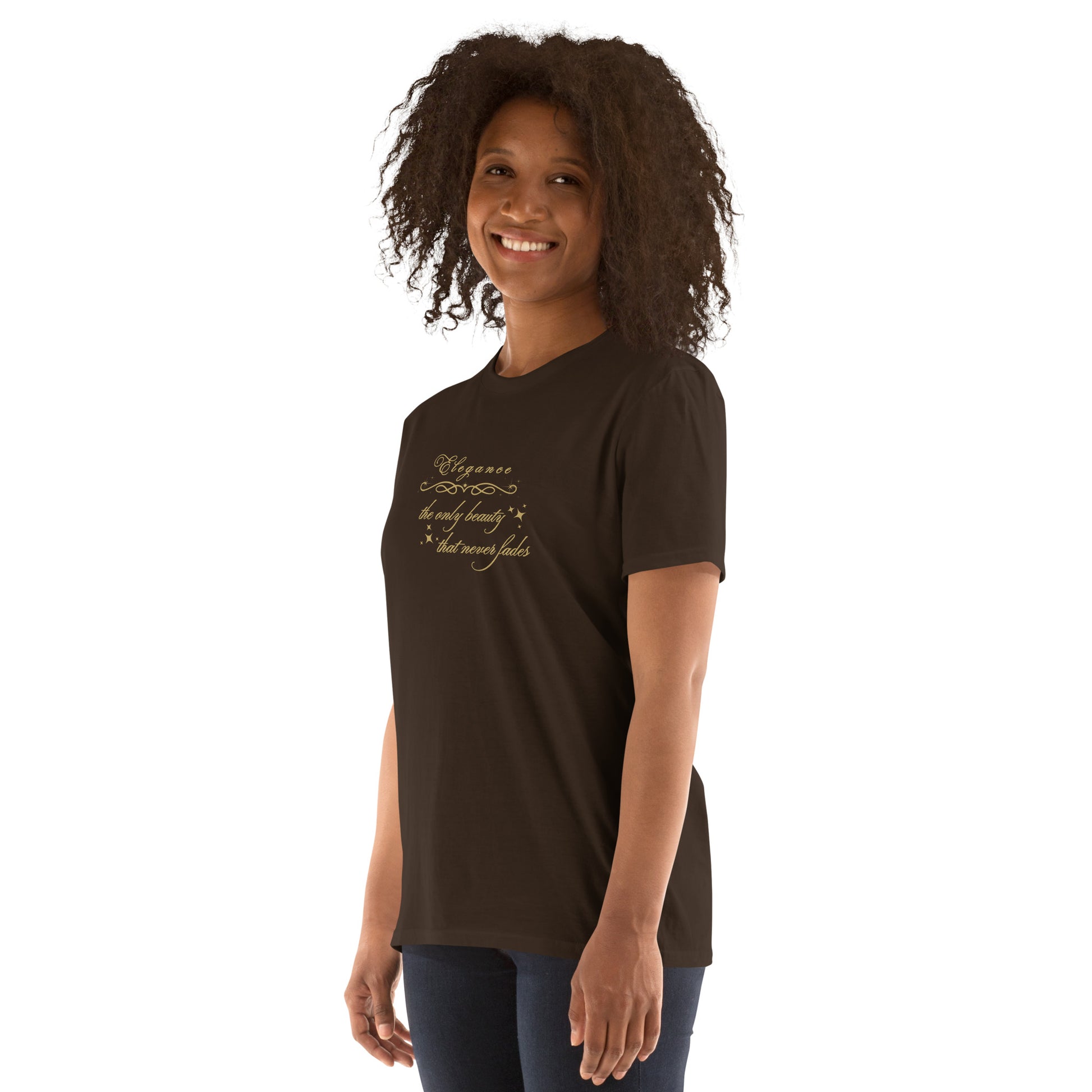 Elegance The Only Beauty That Never Fades Unisex Tee by EraofInk